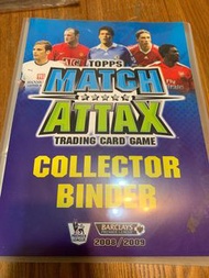 Match attax 2008/2009 咭簿