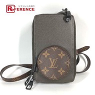 LOUIS VUITTONTA3200 Taiga Monogram 手機盒肩背包