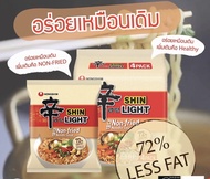 nongshim shin ramen non frying มาม่าเกาหลี มาม่าสูตรลดแคลลอรี่ นงชิม ชิน ราเมน 신라면 건면  97g