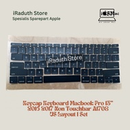 Macbook Pro 13" 2016 2017 Keyboard Keycap Non Touchbar A1708 US Layout 1 Set