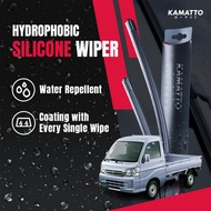 Kamatto Wiper Daihatsu Hijet Truck S200 (1999-Present) Hydrophobic Silicone Water Repelling Coating