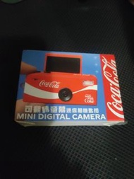 Coca-Cola可翻轉螢幕迷你相機匙扣