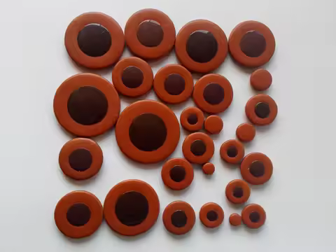 (2 Sets/Lot) Alto Saxophone Pads Fit YAMAHA Size