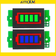 1S 2S 3S 4S Single 1-8S Single 3.7V Lithium Battery Capacity Indicator Module 4.2V Blue Display Elec