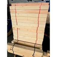 Second-Hand Pine Wood 4-Sided Width 8.4 Cm. Thickness 1.4 Length 100 5 Sheets Per Bundle