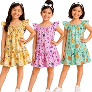 R6L2 Butterfly Dress for kids 3 to 15mos with garter