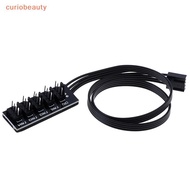 [CURUI] 40cm 1 To 5 4-Pin molex TX4 PWM CPU cooling fan splitter adapter power cable {curiobeauty}
