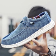 Men Dude Canvas Shoes Summer Loafers Fashion Non-Leather Casual Shoes Alpargatas Hombre Espadrille P