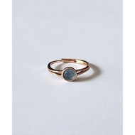 Aquamarine Ring (adjustable)
