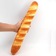 Long Fake Baguette and Realistic French Bread - Artificial Cake Dessert Decor and Faux Pastries Food