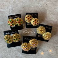 Alpaca Padi Earrings Alpaca Earrings Alpaca Subeng/ Balinese accessories