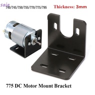 SAIA Motor Mount Bracket Black 775 DC  775 Fixed Seat