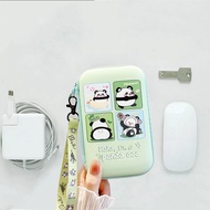Cute Panda Merchandise Digital Storage Bag Travel Digital Accessory Storage Bag Data Cable Bag