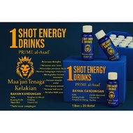 Maajun tenage kelakian ,(BLUE 1 BOX 20 BOTTLE ) 1 shot anergy drinks