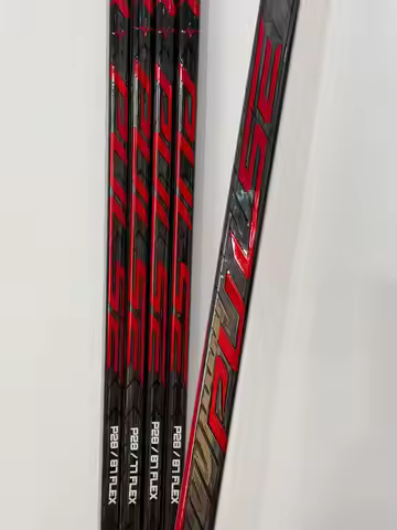 [2-Pack] Pulse Ice Hockey Sticks Red【No warranty】Ultra-Light Carbon Fiber P92 And P28 Ice Hockey Sti