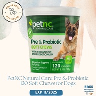 Petnc Natural Care Pre &amp; Probiotic 120 Soft Chews Vitamin Probiotic Dog