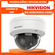 HIKVISION DS-2CD1743G2-LIZSU 4MP INDOOR DOME IP CAMERA - DUAL NIGHT COLOR LIGHT, MEMORY CARD SLOT, P