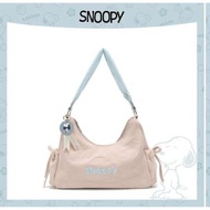grosir import jakarta 2198 Tas Snoppy Free packing Box + Paper Bag  + Tag label + Gantungan snoopy T