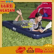 Bestway Flocked Air Bed Single. Air Bed Mattress for Bedroom