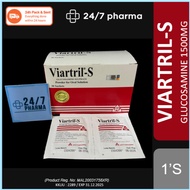 VIARTRIL-S POWDER 1500MG SACHET viarstril Glucosamine Sulfate Viartril S 維固力硫酸氨基葡萄糖 rottapharm