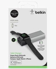 貝爾金二合一行動電源※台北快貨※美國Belkin Valet Charger Apple Watch + iPhone