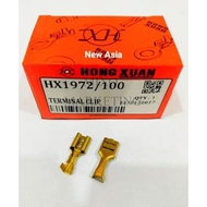 High Quality HX-1972 Terminal Clip For Universal Wire Connector Insulated Terminal Cable Lug Wire Cl