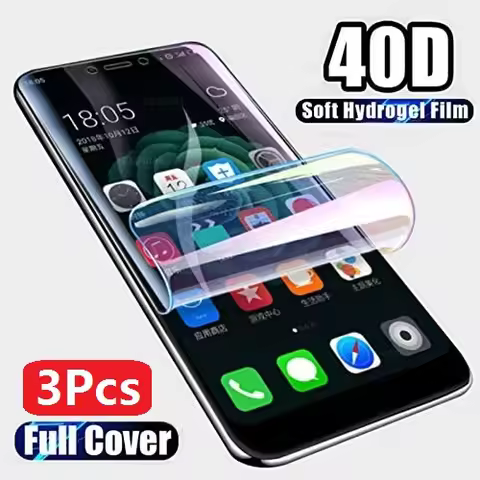 3Pcs HD Hydrogel Film For Samsung S20 S21 S22 Ultra FE S10 S8 S9 Plus Note 20 8 9 10 5G Screen Prote