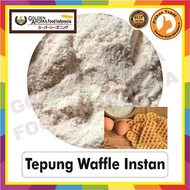Tepung Waffle Instant 250gr Instan Premix 250 gr Egg Gluten Free Siap Pakai Premium Adonan Mix Yang 
