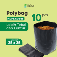 INFARM - 10 PCS Polybag 35x35