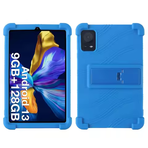 For FPD CP08-J1 Kid Case 8.4" Tablet Case Kid-Friendly Soft Silicone Adjustable Stand Tablet Cover