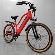 26寸山地电动车折叠助力自行车铝合金山地电动车折叠电动自行车