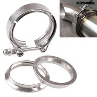 [SM]2/2.5/3/3.5/4 Inch Universal Car V-band Turbo Downpipe Exhaust Clamp Accessories