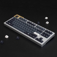 GMK Apo 129 keys cherry Profile PBT DYE/Abs Double Shot keycap English Custom Personality Keycaps Fo