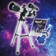 Kidrise Kidrise Astronomy Science STEAM Children 60x Refraction Astronomy Stargazing Telescope: Amazing Telescope (with mobile phone holder, stargazing guide book) Fixed Size