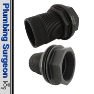 1 Units 50mm Hdpe Fitting Berkebun Pertanian Vertical Farming Poly Pipe Tank Connector Hdpe Poly Pip