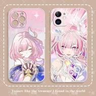 Honkai Star Rail Cyrene Hollow Line Art Silicone Phone Case Full Coverage Cartoon Design OKK7