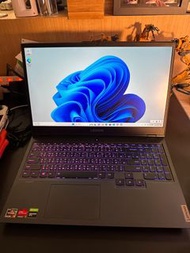 聯想Lenovo Legion 5-15ARH05 R7-4800H/GTX1650/16GB/256GB+1TB 電競筆電