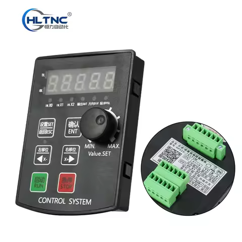 HLTNC HF020 Servo Stepper Motor Controller Pulse Speed Regulator Forward and Reverse Positioning Ang
