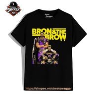 Bron & The Brow Anthony Davis Los Angeles Lakers Men's and Women's T-Shirt
