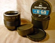 MC K-6V 2x 鏡頭遠攝增倍鏡倍增器微距 f Salut-S Kiev-88 Arsena