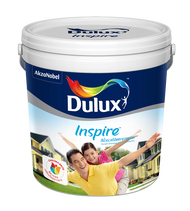 สีทาภายใน Dulux Inspire กึ่งเงา Base B (แจ้งเฉดสีทาง chat ก่อนกดสั่งซื้อ)