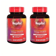MegaRed Omega-3 Fish Oil Supplement 500mg Extra Strength Softgels (80 Count in A Box), Krill Oil No 