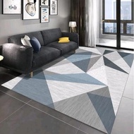 YBOS - Floor Carpet Living Room Carpet European Carpet Anti-Slip Patterned Carpet 150x100 JS