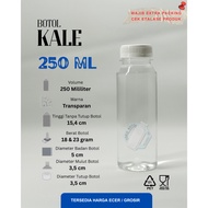 Kale Bottle 250ML Thick Plastic 250ML Plastic Bottle/ Bottle/ Thick Leak-ProofPLASTIK PET 250ml Leak