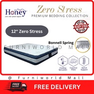 💥Free shipping. Ready stock💥 Honey Zero Stress Spine Support 12-inch Mattress (Queen/King) Tilam