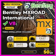 [SELF REDEEM] Bentley MXROAD V8i International Lifetime For Windows (64-Bit) | Bentley MX ROAD