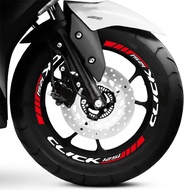Honda click 125i v3  mags decals rim sticker for motorcycle
