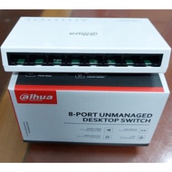 Dahua DH-PFS3008-8ET-L 10/100Mbps 8-Port Switch Network Switch for camera or network equipment - Gen