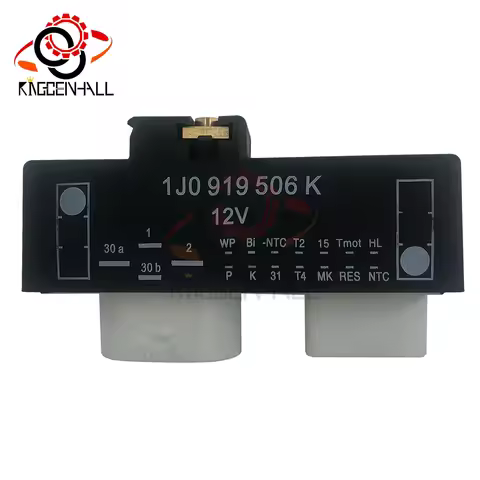 1PCS 1J0919506K Cooling Fan Control Relay Module 1J0 919 506 K 1J0 919 506K For VW Audi A3 TT Golf J
