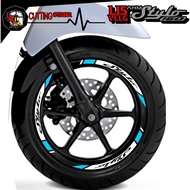 STYLO.04 MOTORCYCLE RIM/ STICKER CUTTING STICKER/ RIM STICKER MOTORCYCLE RIM STICKER STYLO STICKER